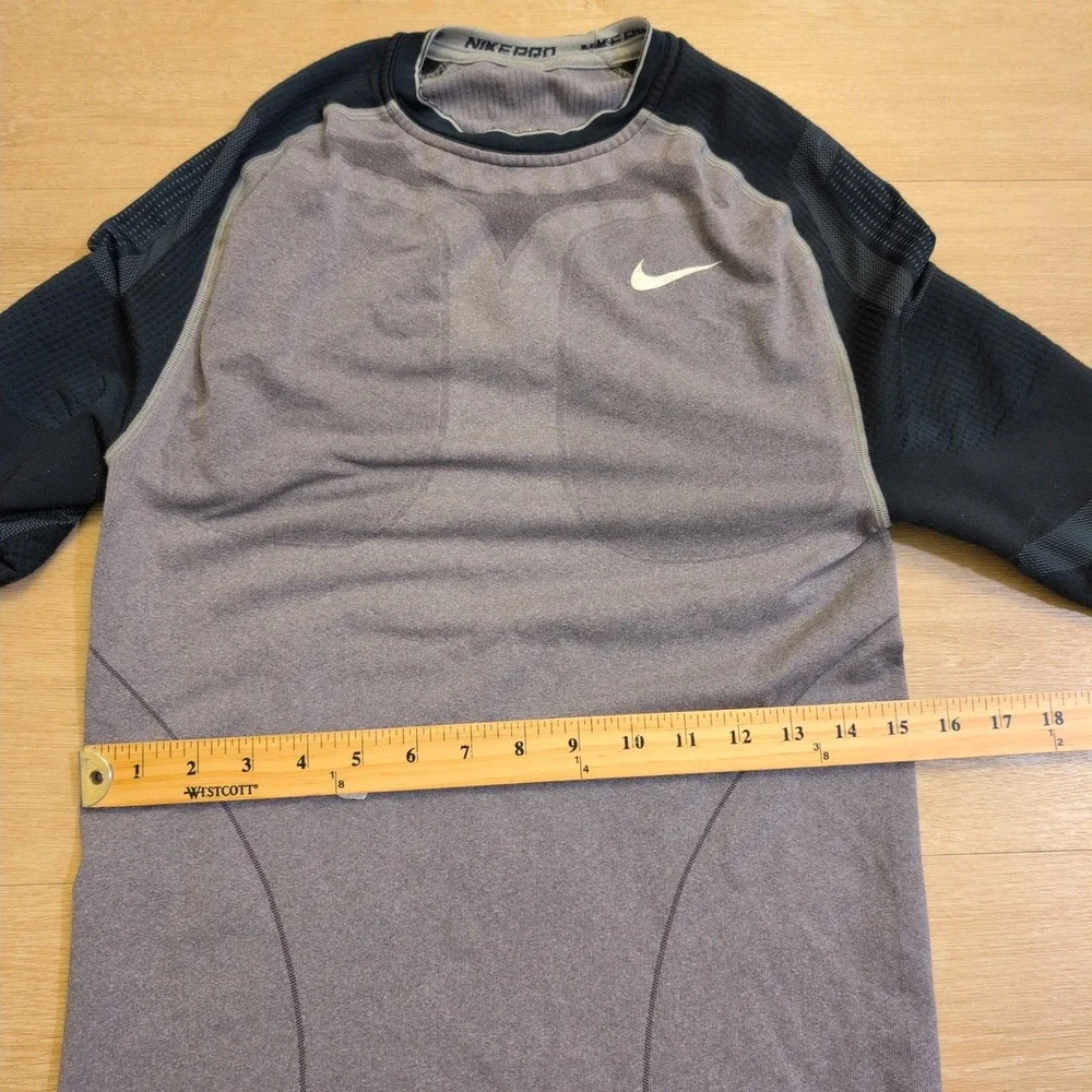 Nike Pro MLB Men Small Compression Shirt Long Sleeve Base Layer Baseball